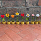 Mini Crochet Flowerpots