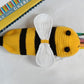 Bee Crochet Pencil Case