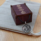 Yin Yang Dragon, 925 Sterling Silver Pendant Necklace with Keepsake Box