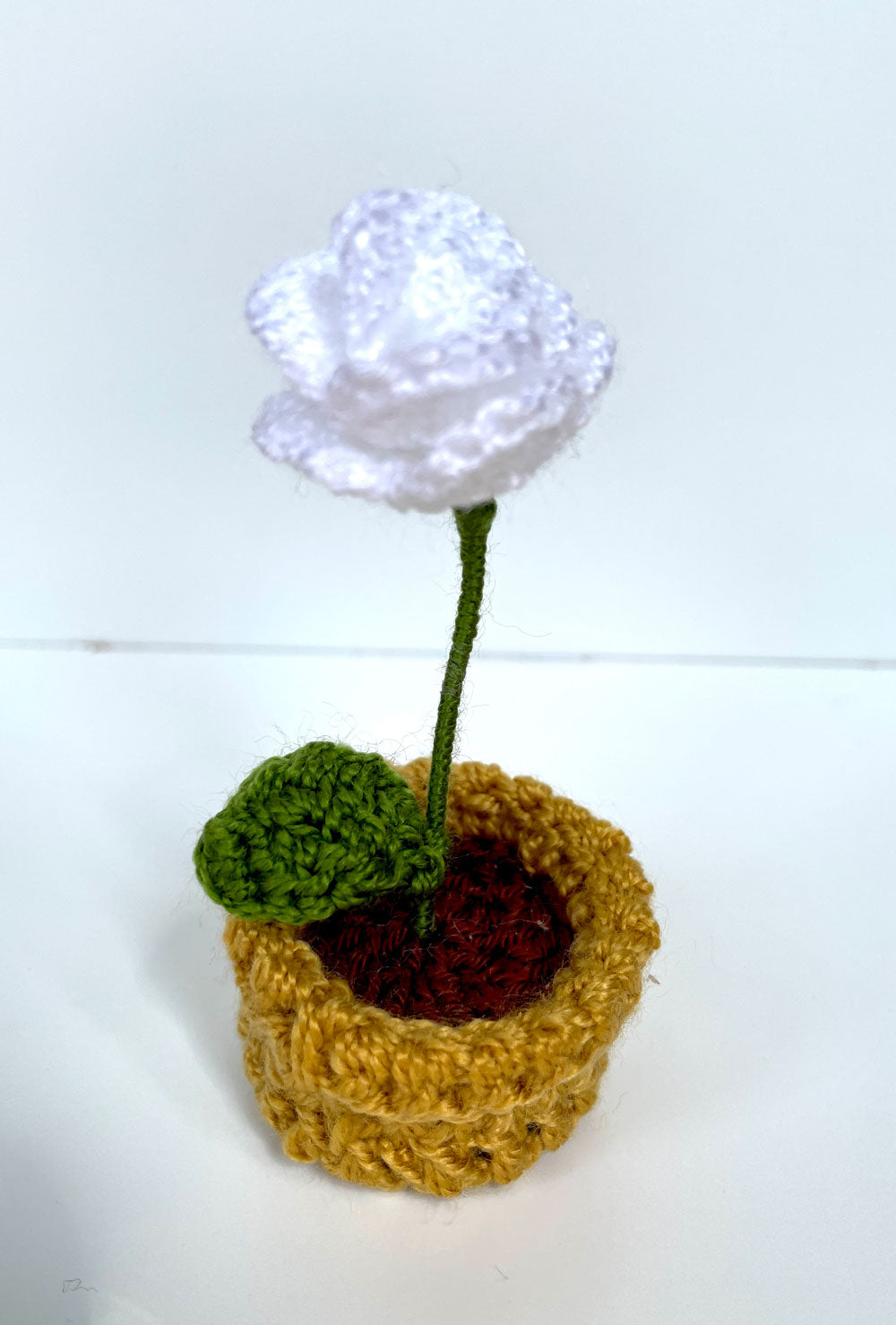 Mini Crochet Flowerpots