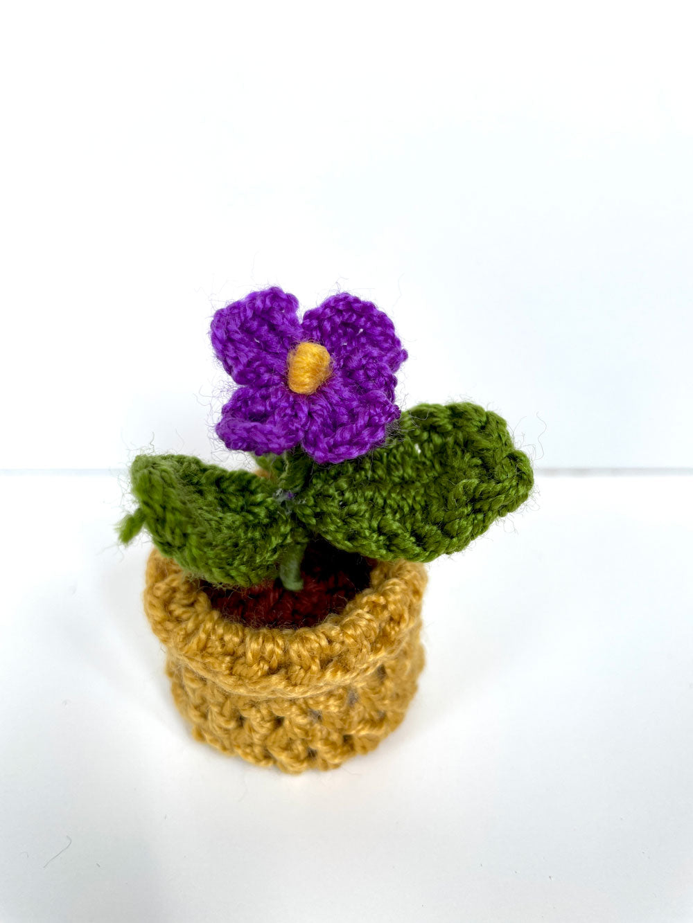 Mini Crochet Flowerpots