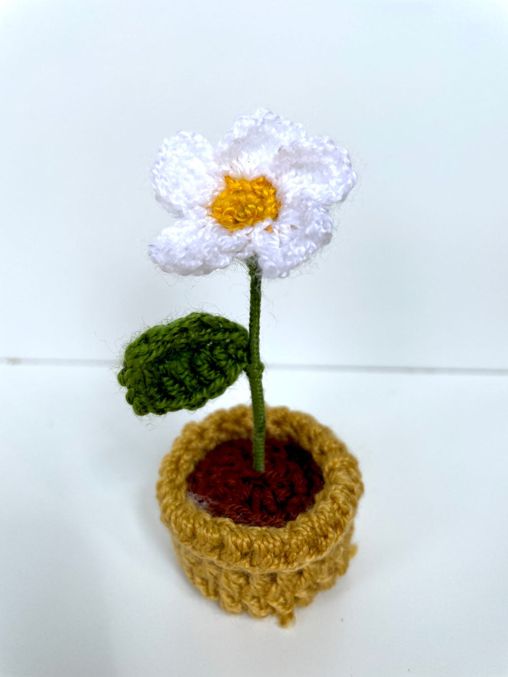 Mini Crochet Flowerpots