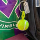 Tennis Ball Crochet Keyring Accessory