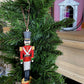 Hand Painted Wooden Christmas Nutcracker Tree Ornament