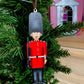 Hand Painted Wooden Royal Palace Guard Christmas Tree Ornament