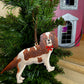 Hand Painted King Charles Cavalier Dog -  Hanging Ornament