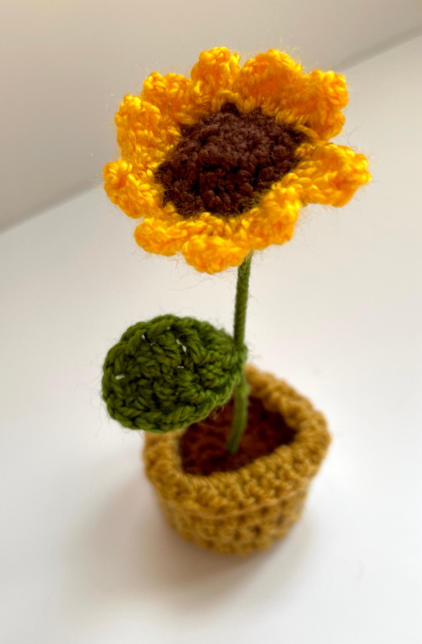 Mini Crochet Flowerpots