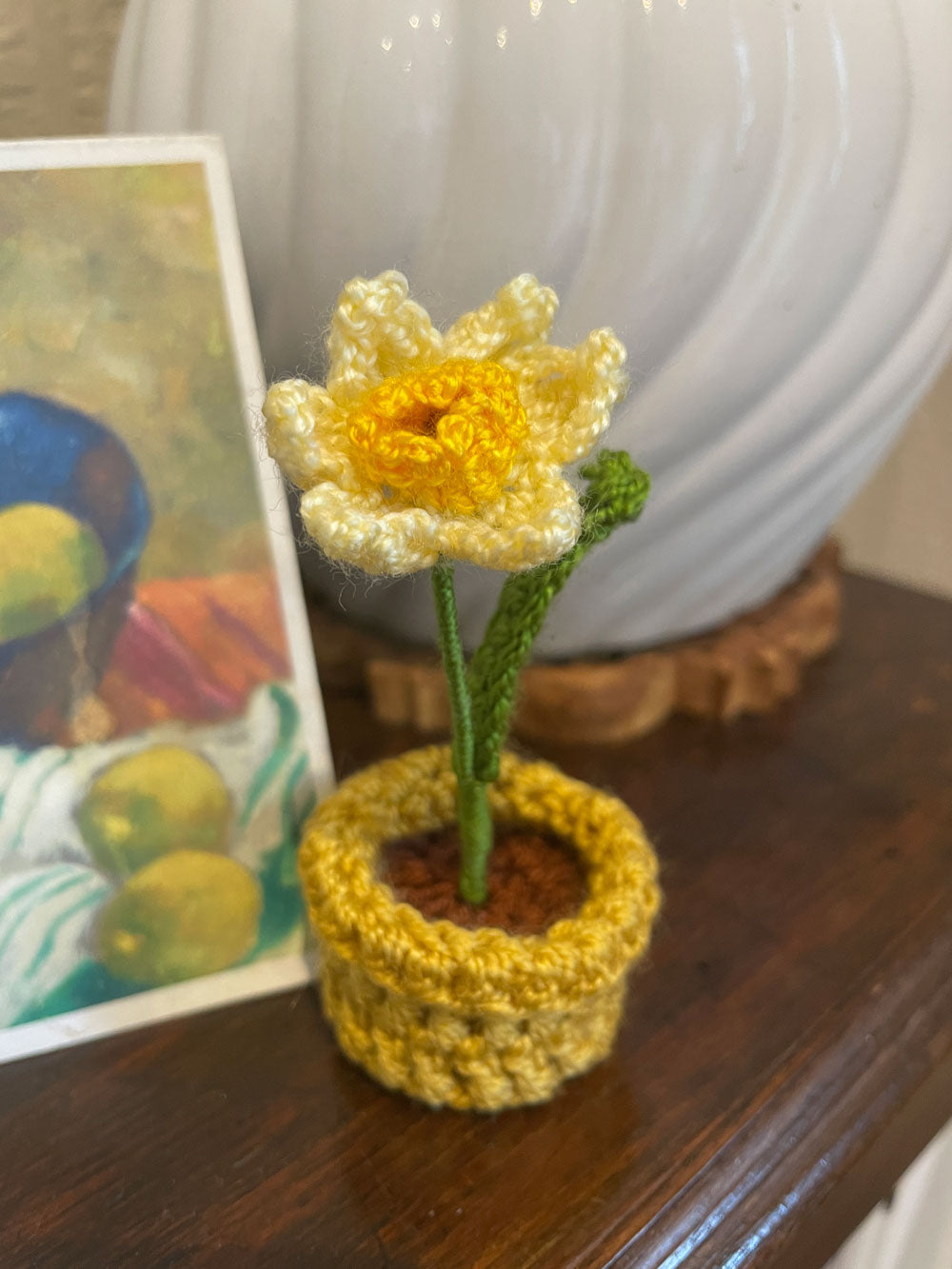 Mini Crochet Flowerpots