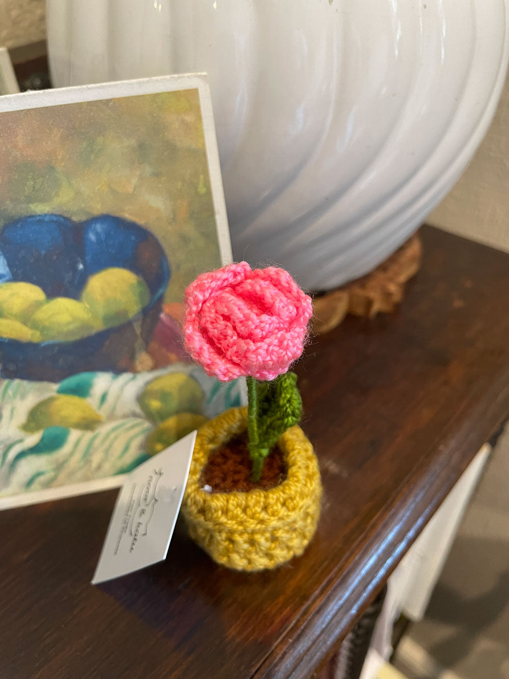 Mini Crochet Flowerpots