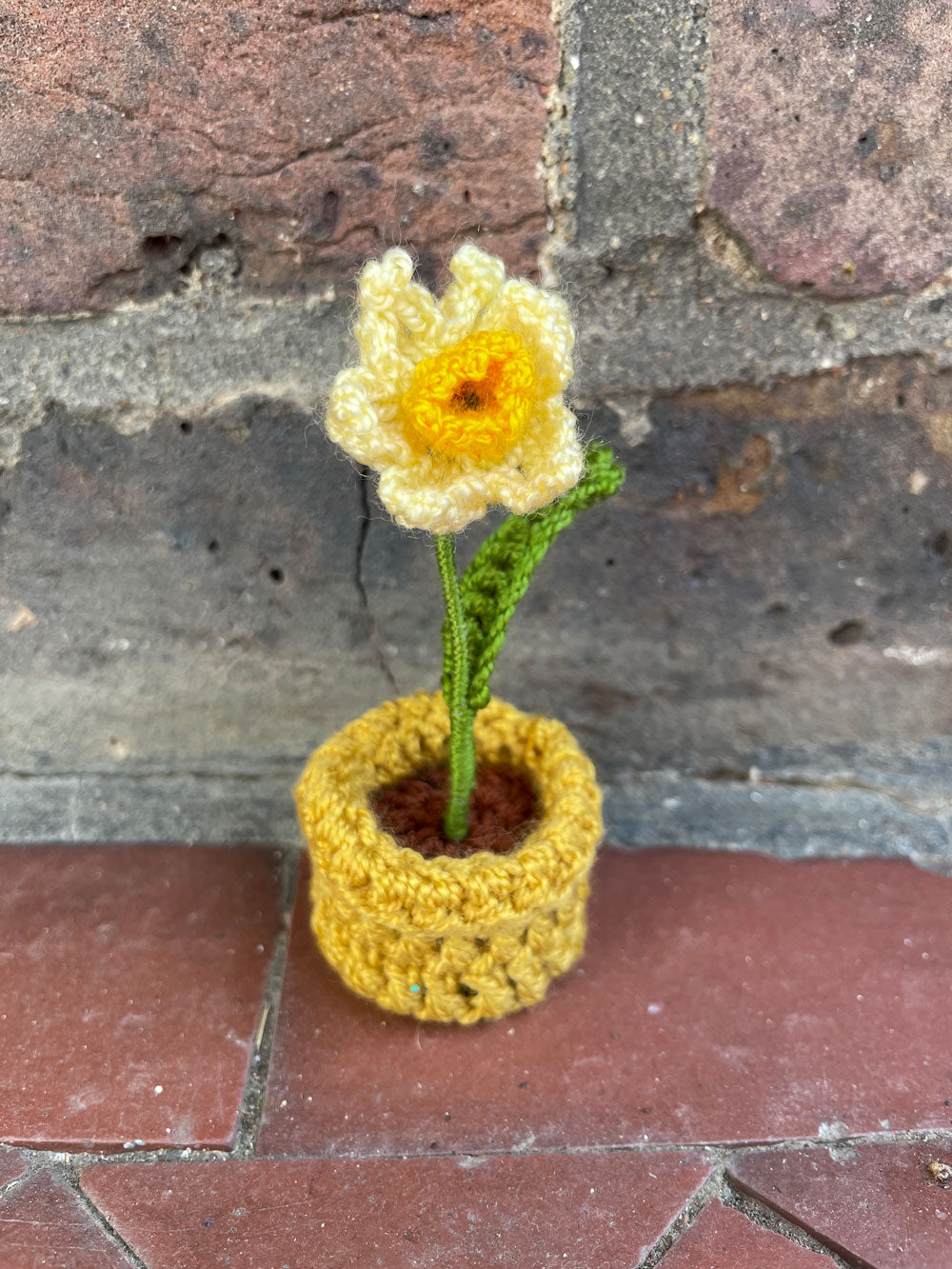 Mini Crochet Flowerpots
