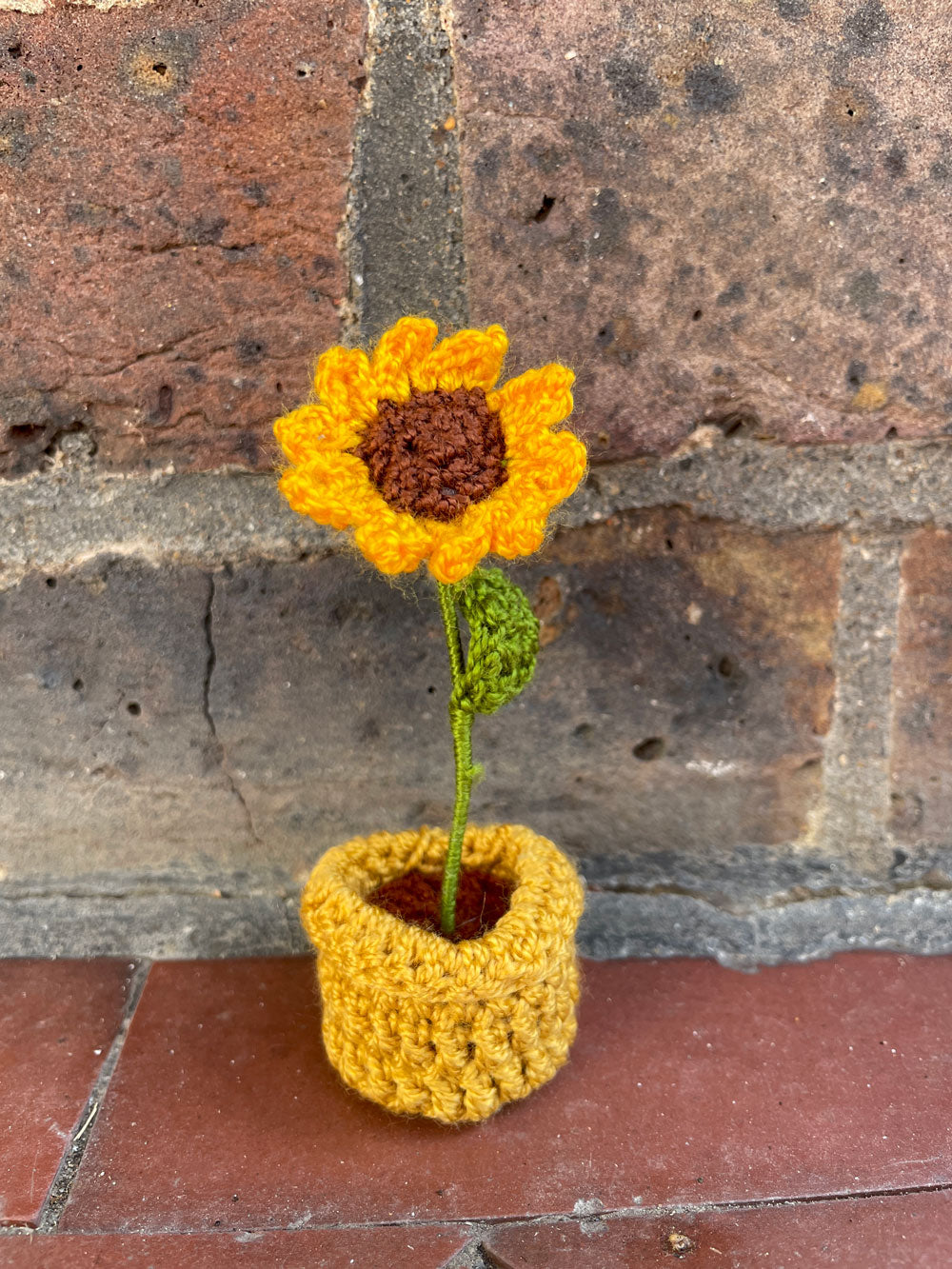 Mini Crochet Flowerpots