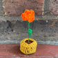 Mini Crochet Flowerpots
