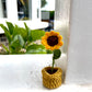 Mini Crochet Flowerpots