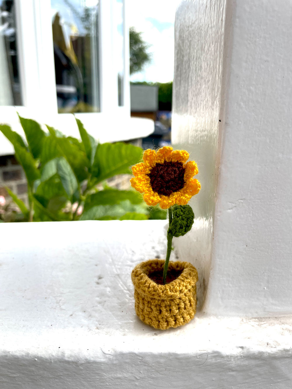 Mini Crochet Flowerpots