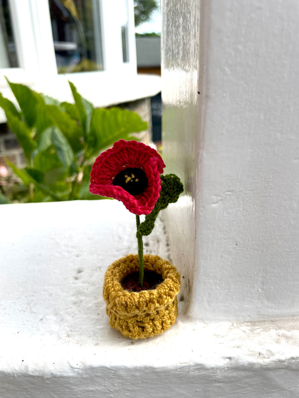 Mini Crochet Flowerpots