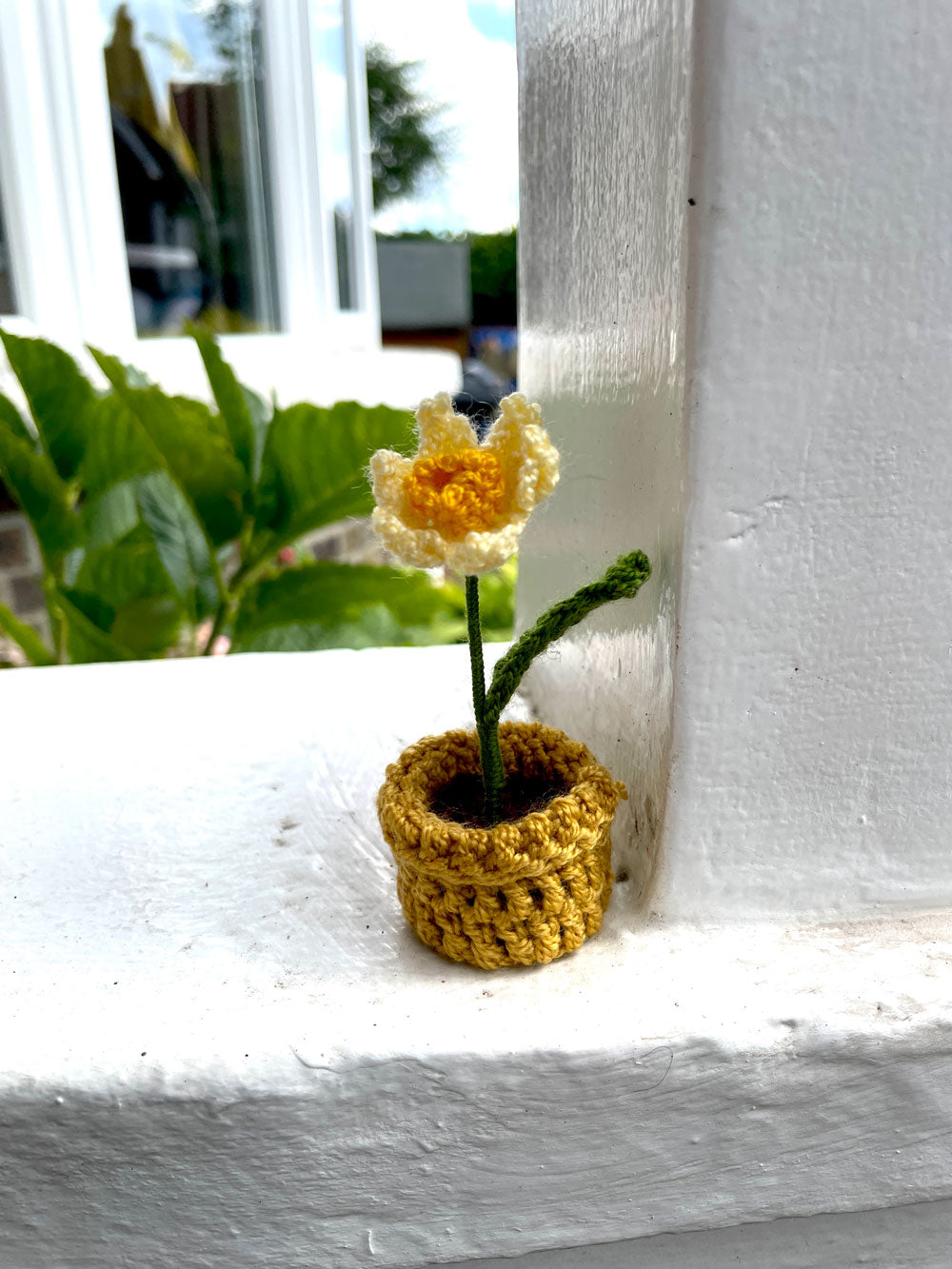 Mini Crochet Flowerpots