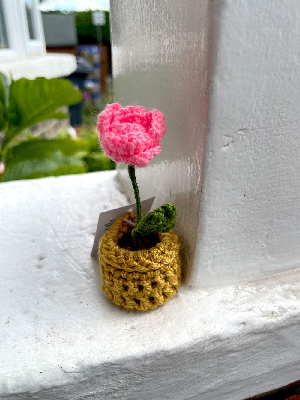 Mini Crochet Flowerpots