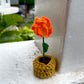 Mini Crochet Flowerpots