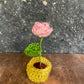 Mini Crochet Flowerpots