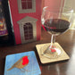 Robin Wooden Coasters