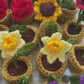 Mini Crochet Flowerpots