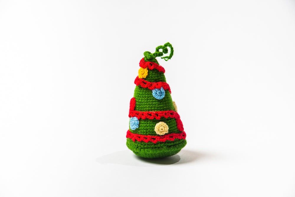 Santa, Reindeer, Christmas Tree, Snowman, Candy Cane and Angel Crochet Tree Ornament