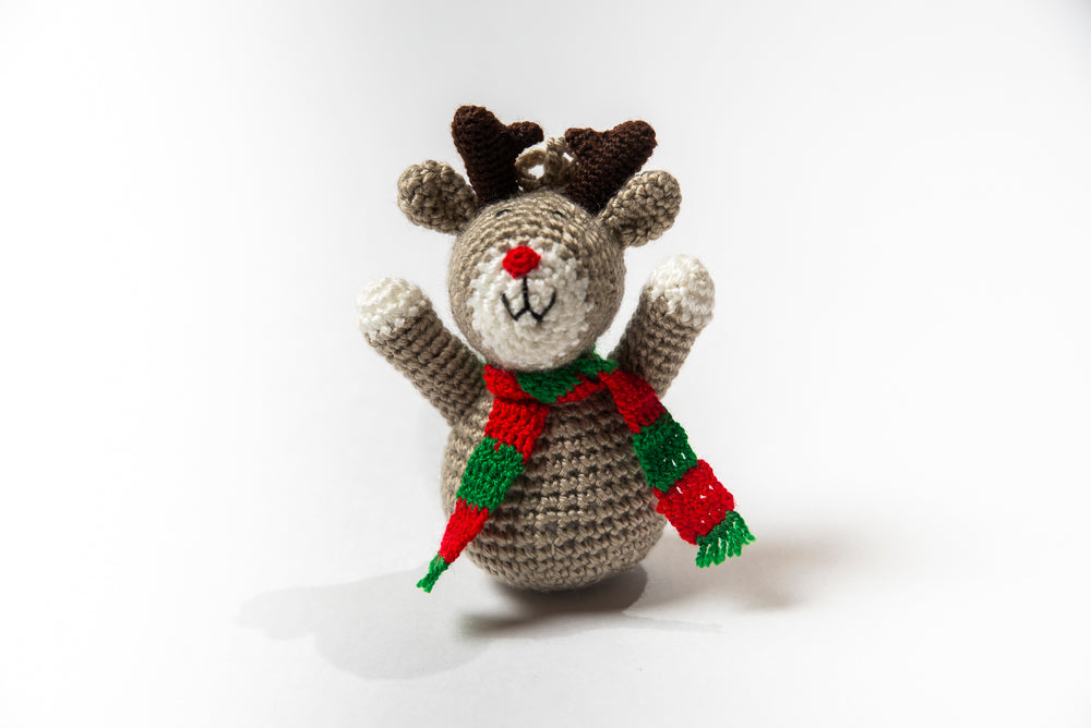 Santa, Reindeer, Christmas Tree, Snowman, Candy Cane and Angel Crochet Tree Ornament