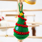 Santa, Reindeer, Christmas Tree, Snowman, Candy Cane and Angel Crochet Tree Ornament