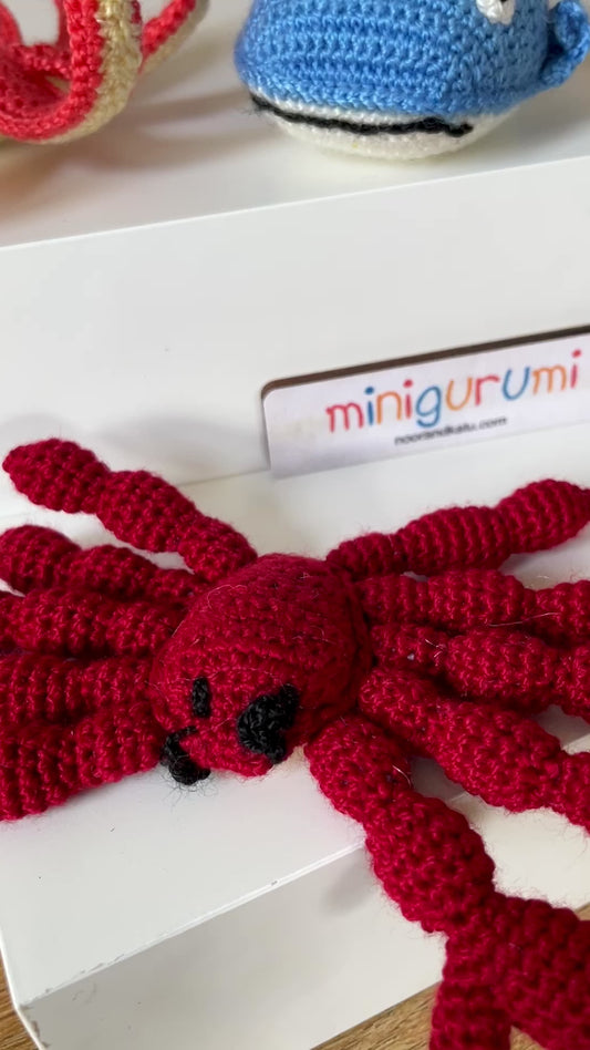 MINIGURUMI Mini Crochet Sea Animals