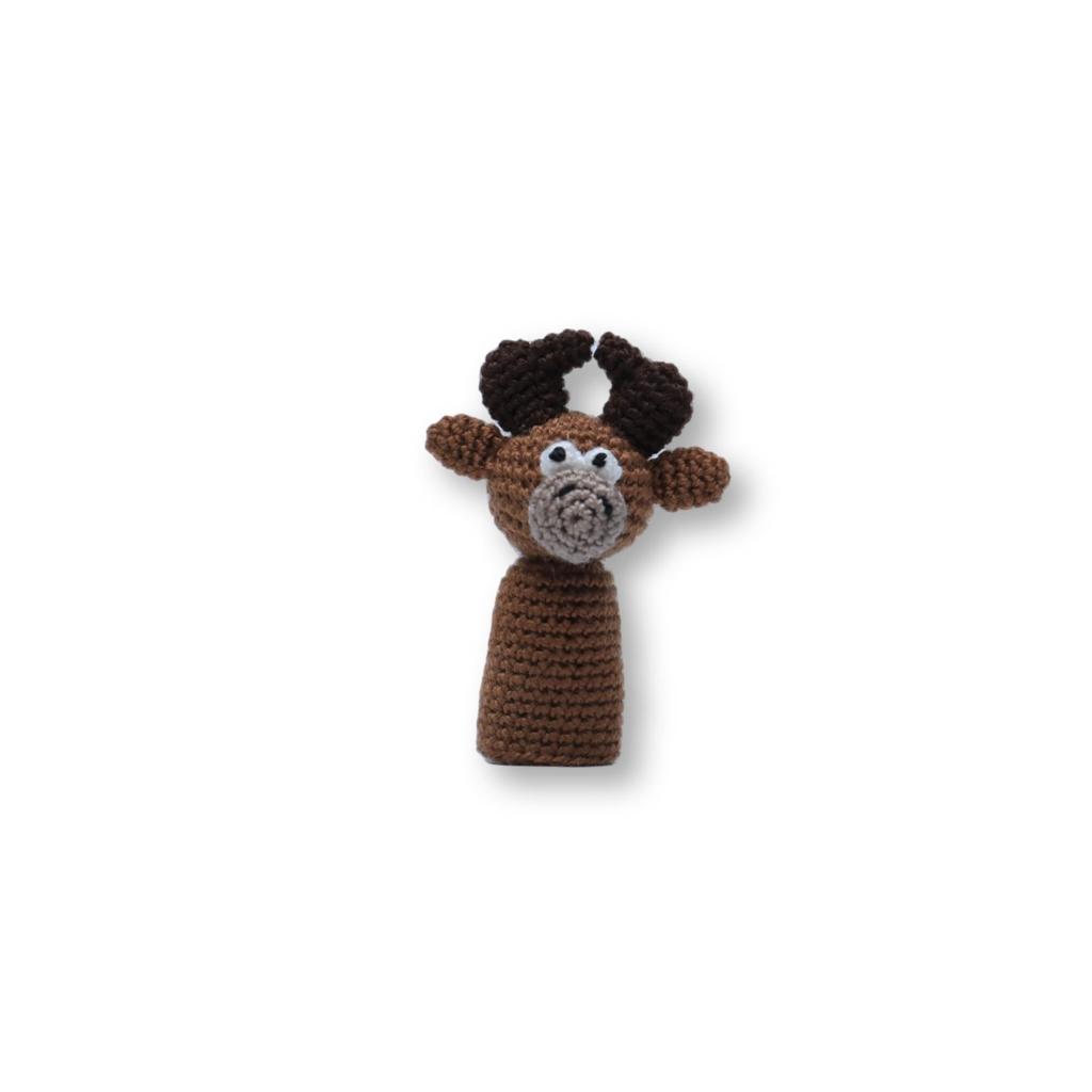 Woodland Forest Animal Finger Puppet Set