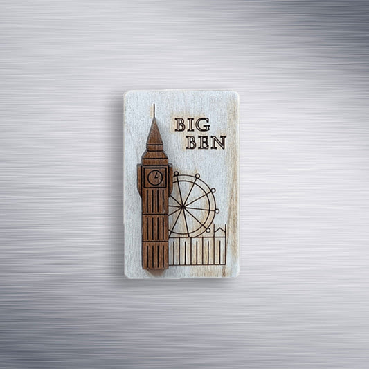 Big Ben and London Eye Magnet