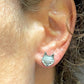 Fox 925 Sterling Silver Stud Earrings