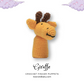 Jungle Safari Animals Crochet Finger Puppet Set