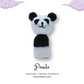 Jungle Safari Animals Crochet Finger Puppet Set