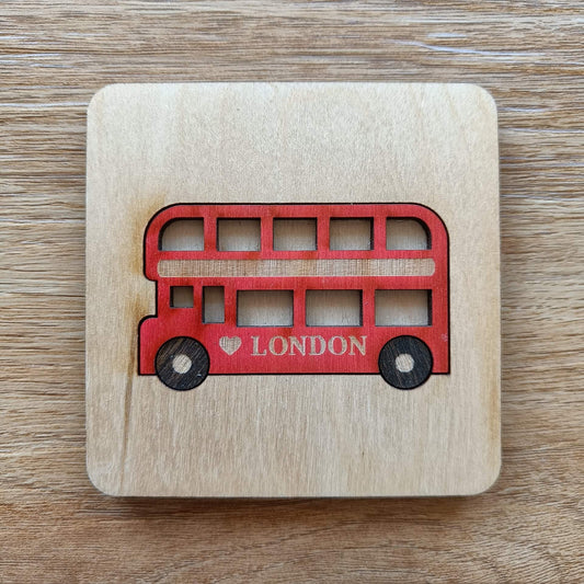 Double Decker Bus Coaster