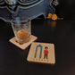 Palace Sentry Guard and Box Coaster