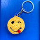 Winking Smiley Face with Tongue Emoji Keychain Accessory at