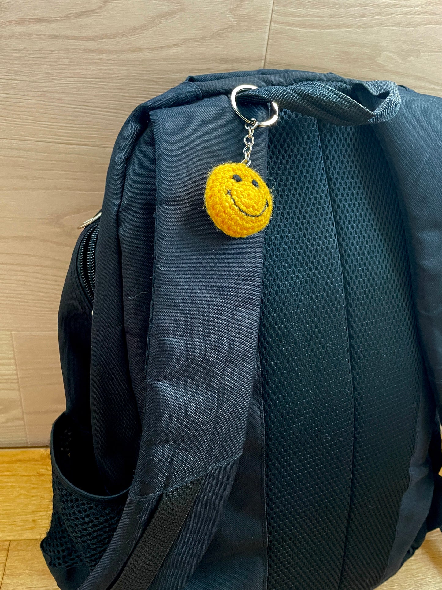 Smiley Face Emoji Keychain Accessory
