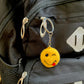 Winking Smiley Face with Tongue Emoji Keychain Accessory at