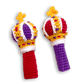 Royal Crown Crochet Pencil Toppers
