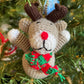 Santa, Reindeer, Christmas Tree, Snowman, Candy Cane and Angel Crochet Tree Ornament