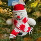 Santa, Reindeer, Christmas Tree, Snowman, Candy Cane and Angel Crochet Tree Ornament