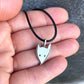 Small or Large Cute Fox 925 Sterling Silver Pendant Necklace