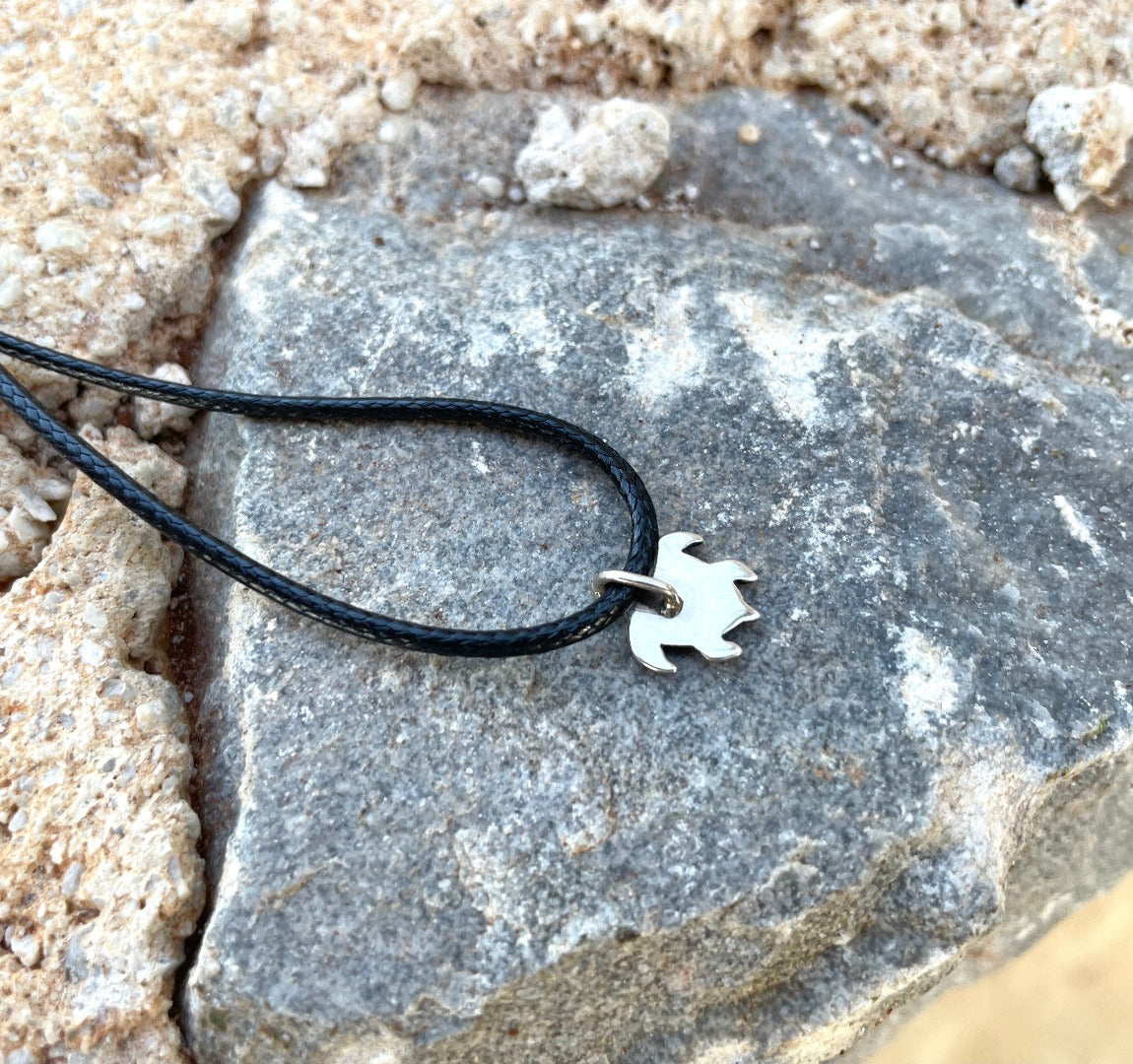 Turtle 925 Sterling Silver Pendant Necklace