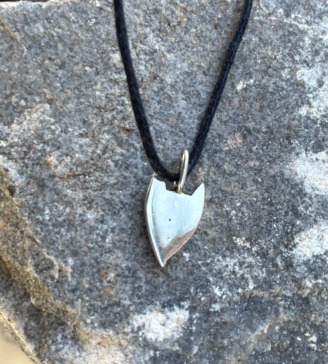 Small or Large Cute Fox 925 Sterling Silver Pendant Necklace