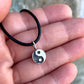 Yin Yang 925 Sterling Silver Pendant Necklace