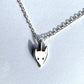 Small or Large Cute Fox 925 Sterling Silver Pendant Necklace