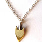 Small or Large Cute Fox 925 Sterling Silver Pendant Necklace