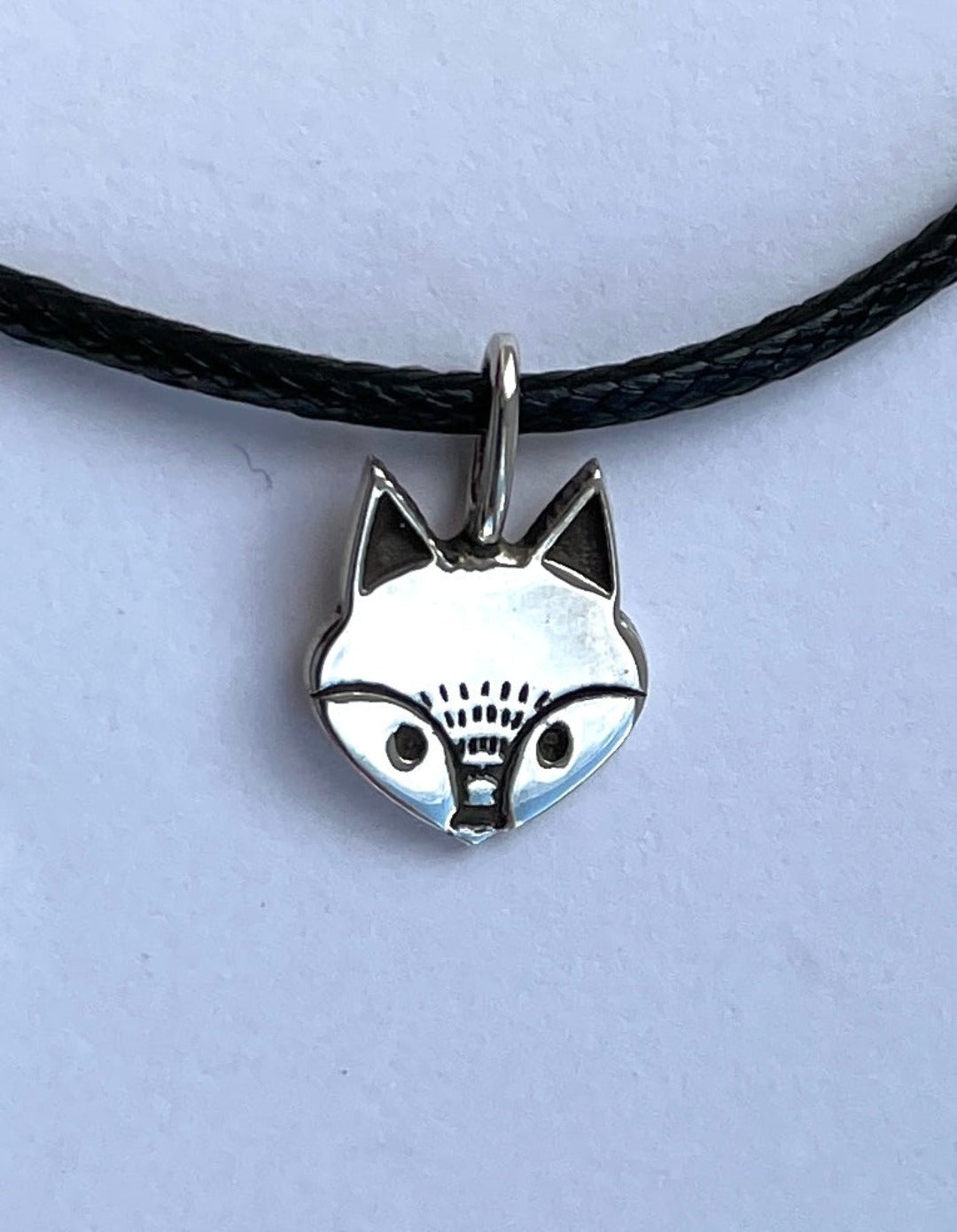 Fox 925 Sterling Silver Pendant Necklace