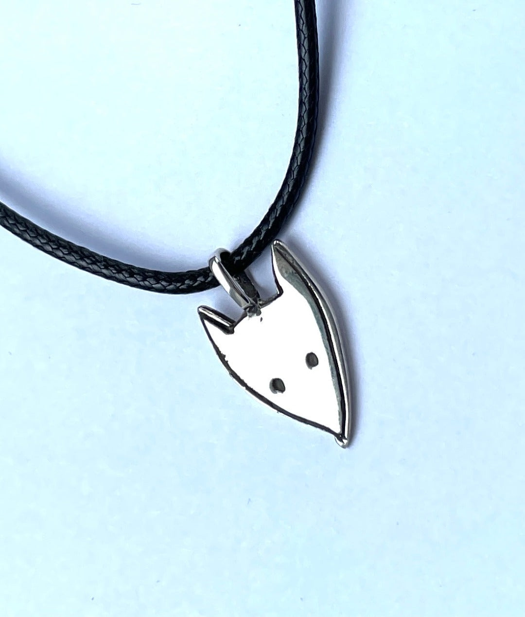 Small or Large Cute Fox 925 Sterling Silver Pendant Necklace